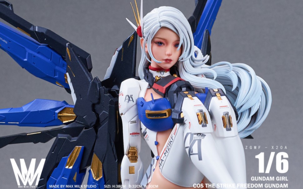 mms-机娘 自由少女 雕像gk手办