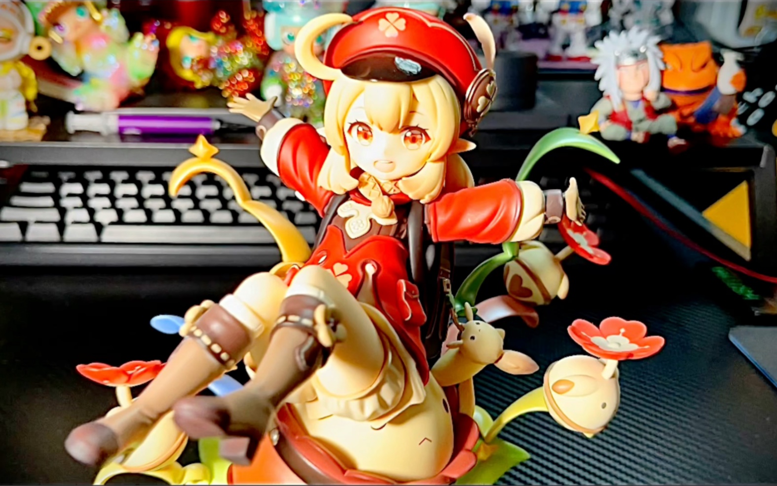 米哈游官方原神可莉手办开箱