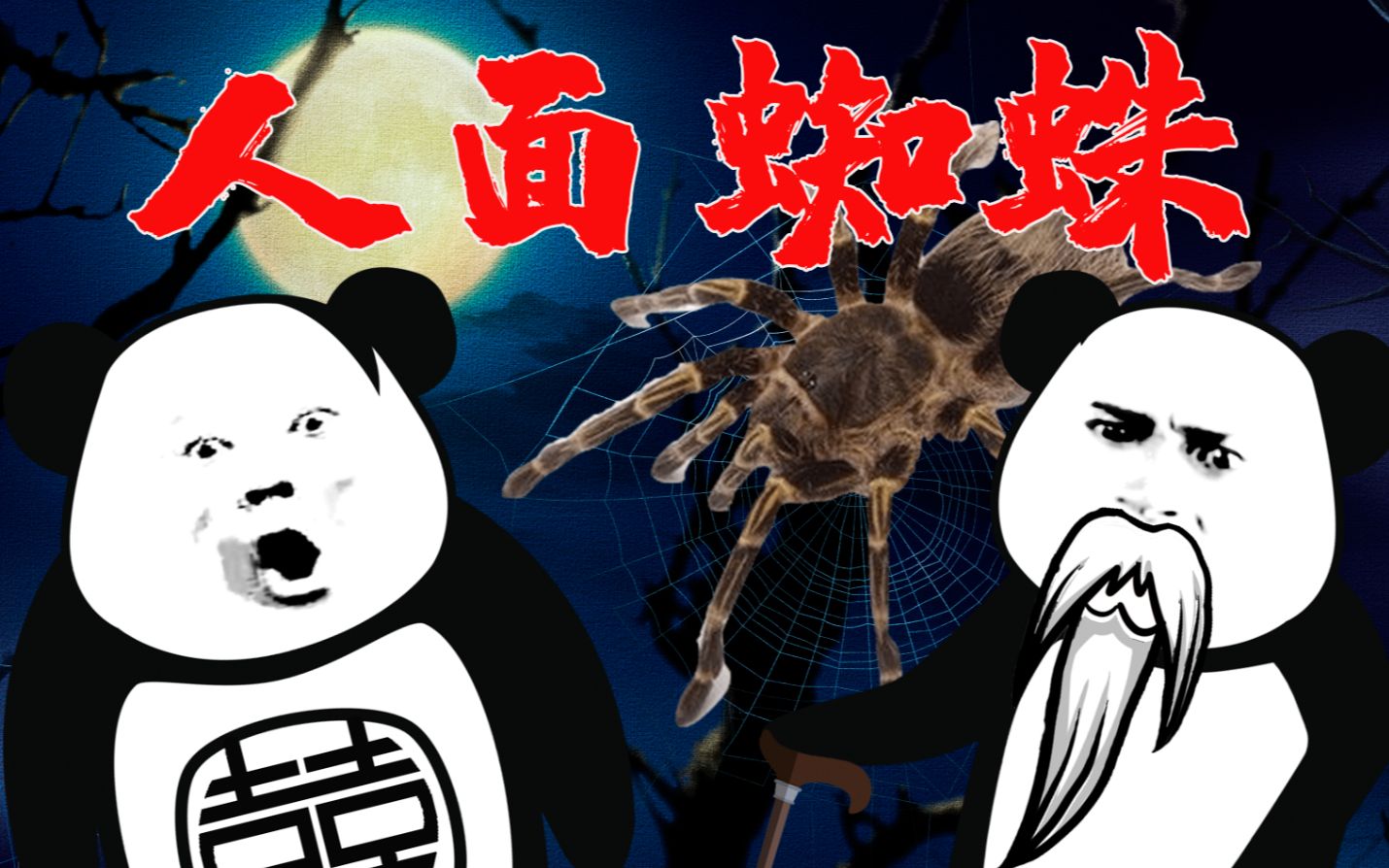 被人面蜘蛛盯上了