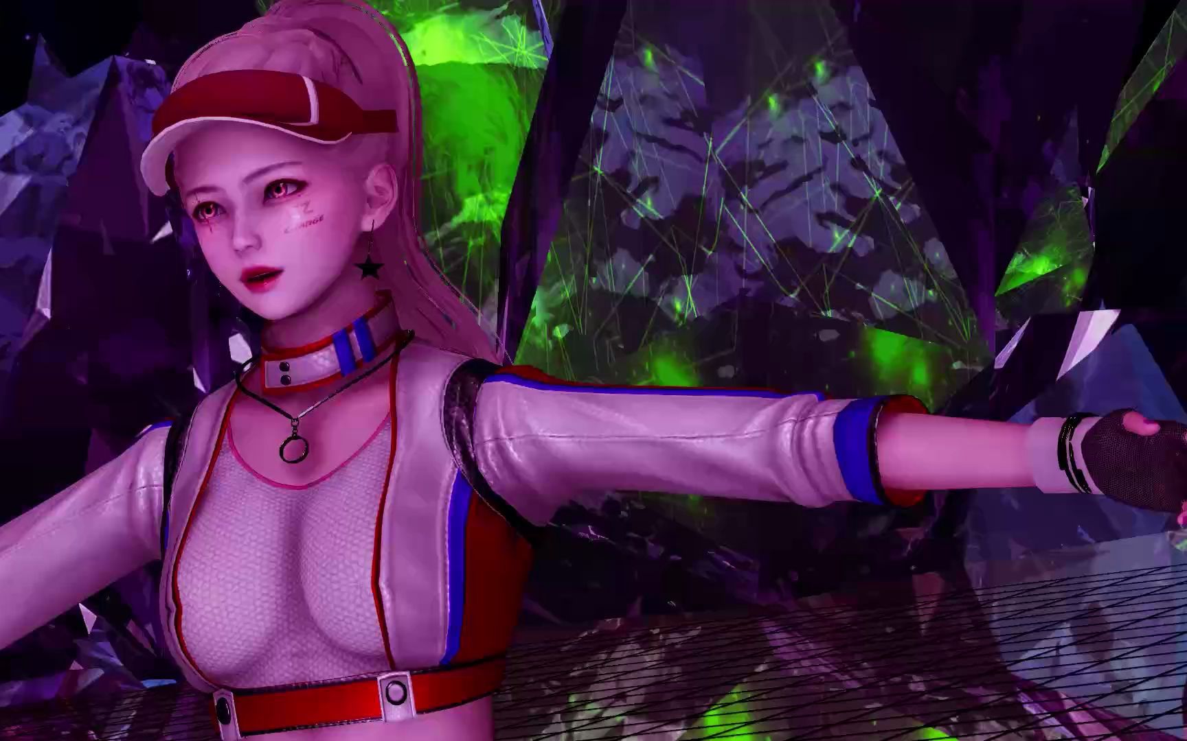 mmdgarnidelia响喜乱舞前半段