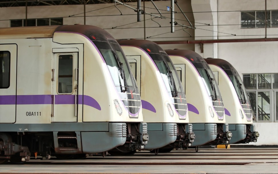 【广州地铁】广州地铁八号线a5型增购车08x135-136文化公园站上行出站