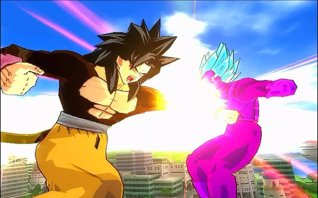 龙珠f第五十集:悟空超四vs复制贝吉塔超蓝(原集)