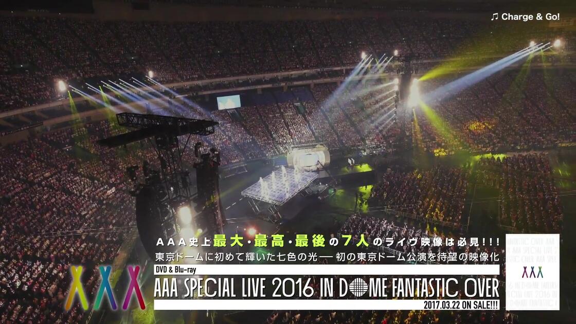 AAA / 「AAA Special Live 2016 in Dome -FANTASTIC OVER-」Digest_哔