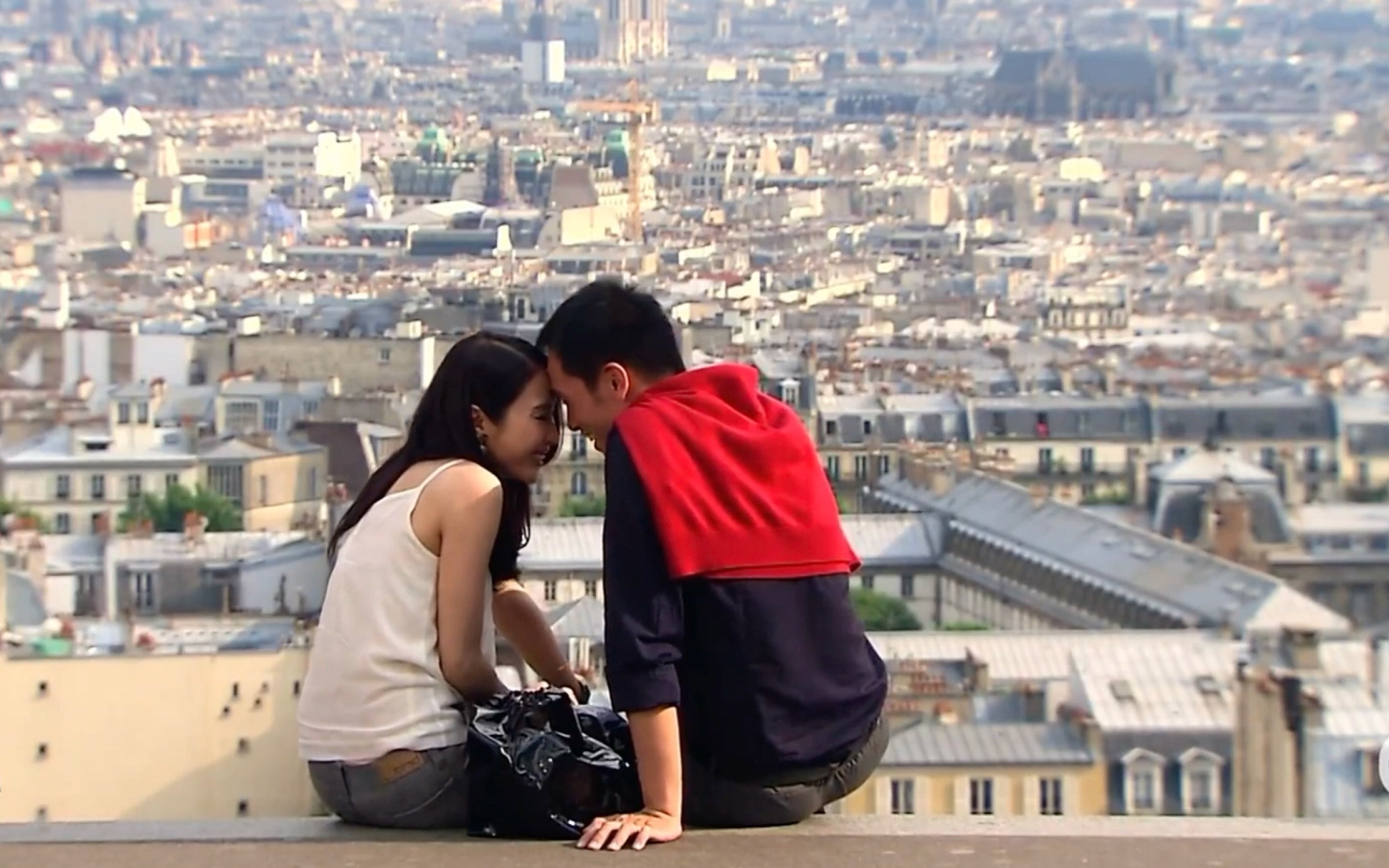 珠光宝气贺哲男x康雅瞳ct夫妇蜜月旅行甜到齁