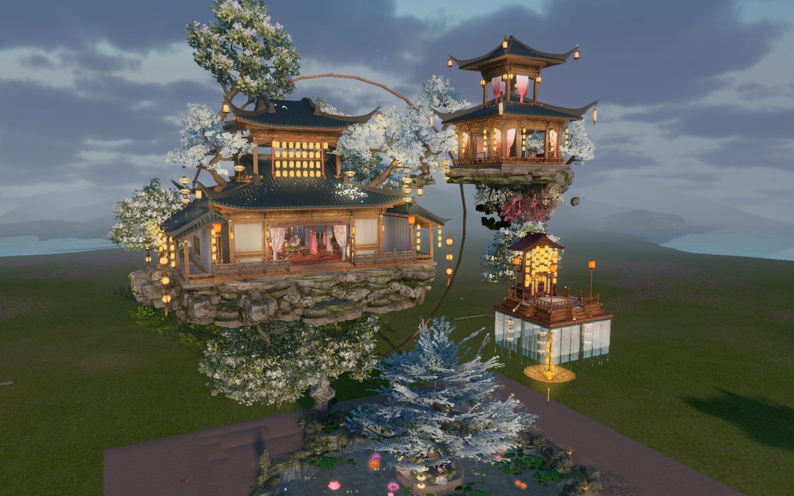 【剑三家园】悬空屋展示2000平