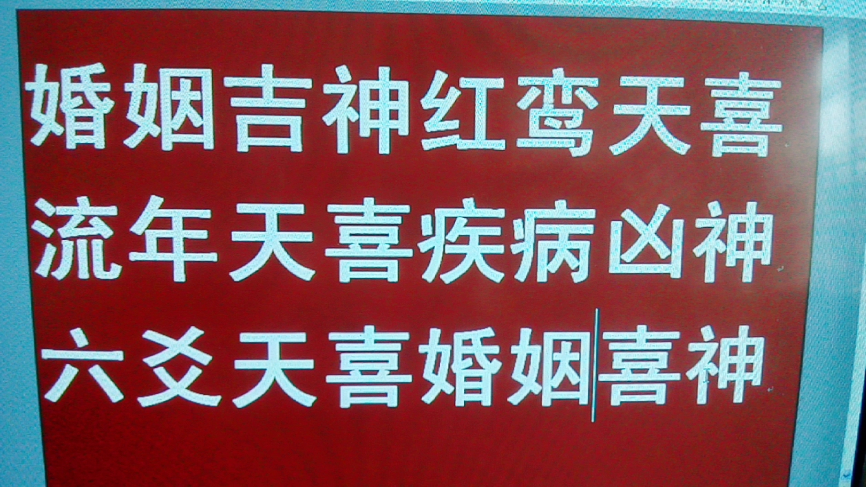 [图]八字配偶貌美富贵，必有红鸾天喜，六爻天喜美夫美妻