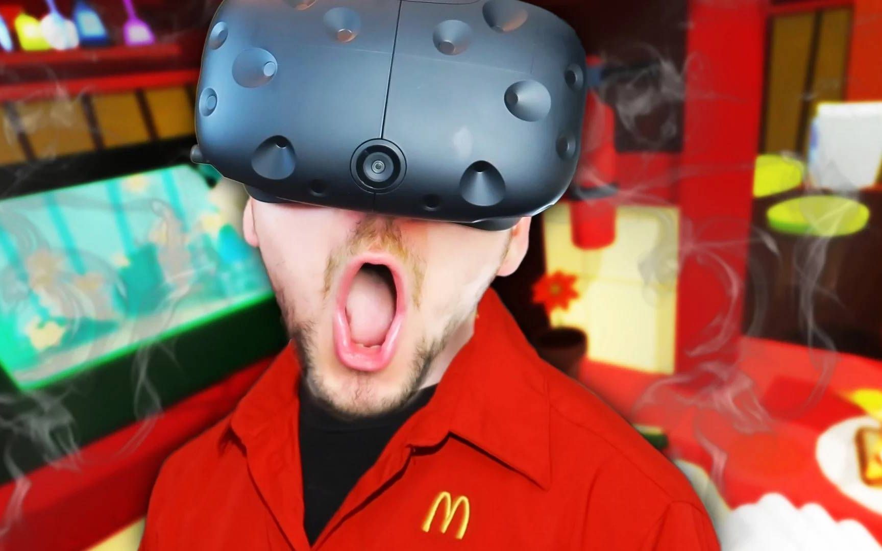 【jacksepticeye】【自制字幕】VR麦当劳工作模拟器#1哔哩哔哩bilibili