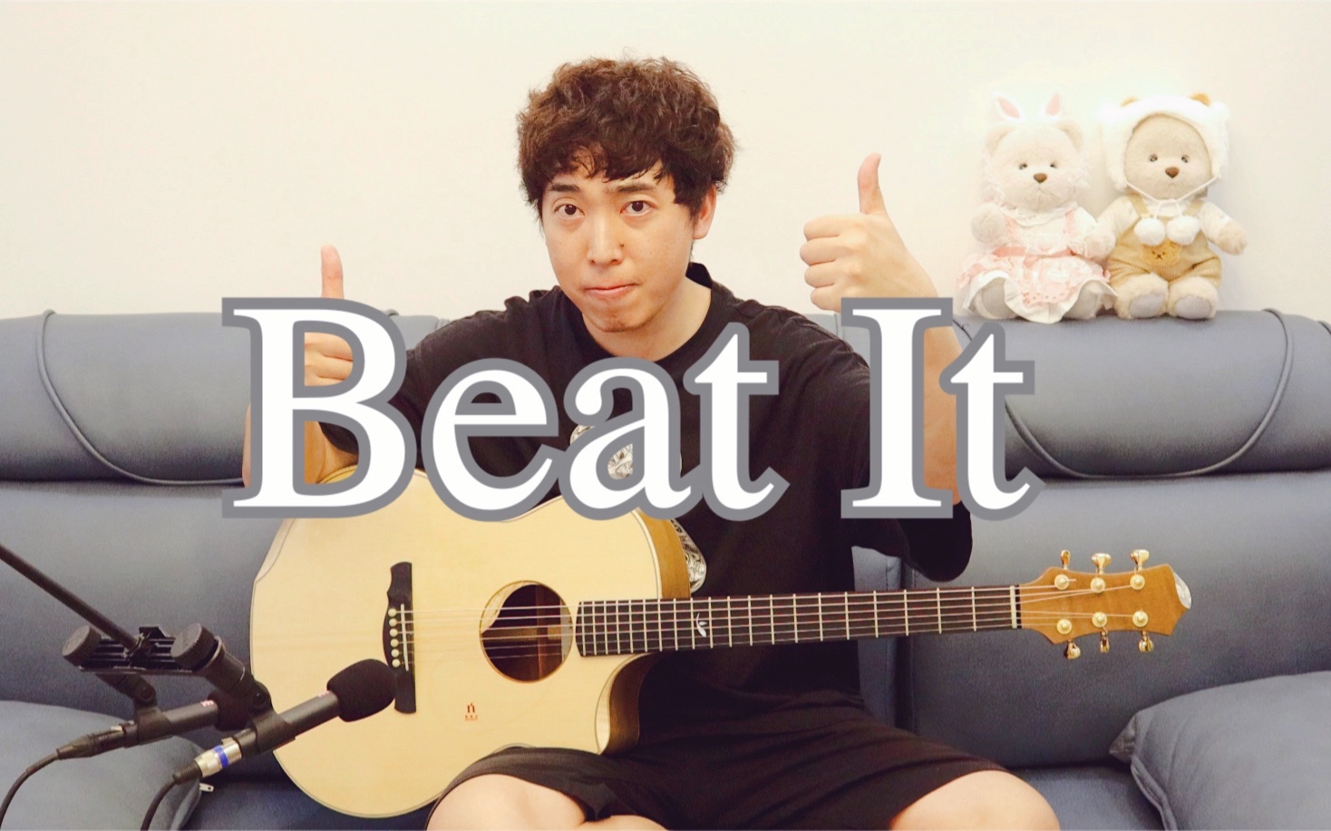 [图]【Beat It】指弹！来自b站最菜的吉他手。。。