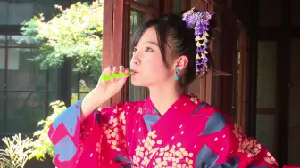 Download Video: 【4K】吹泡泡的桥本环奈