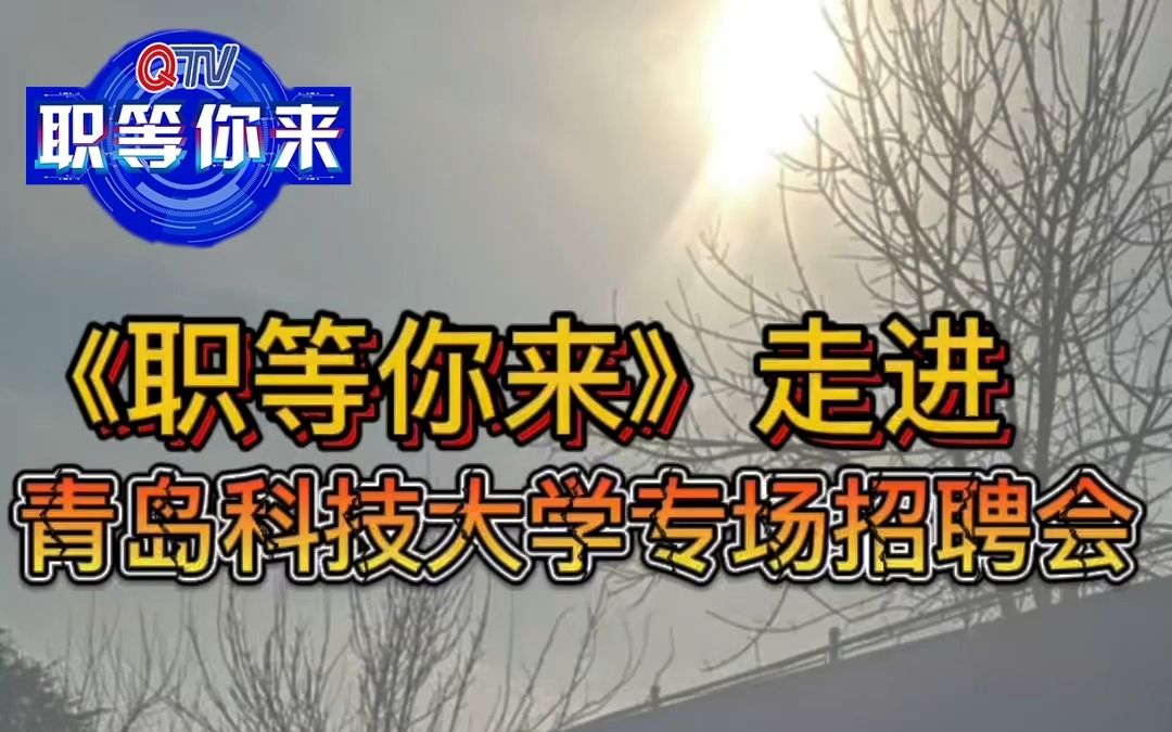 【青岛广电ⷨŒ等你来出品】青岛科技大学2023春季“服务区域发展”专场校园招聘活动举行#青岛科技大学#专场校园招聘哔哩哔哩bilibili