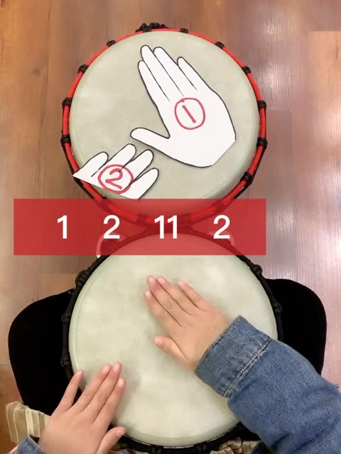 《你笑起来真好看》非洲鼓教学