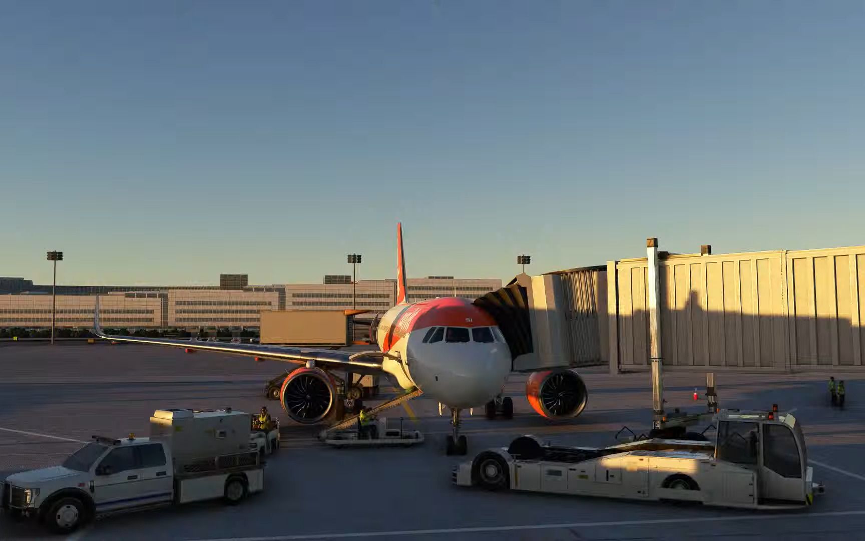 EasyJetOps nach Berlin! Flight Simulator LIVE mit Thrustmaster TCA! AeroNewsGer