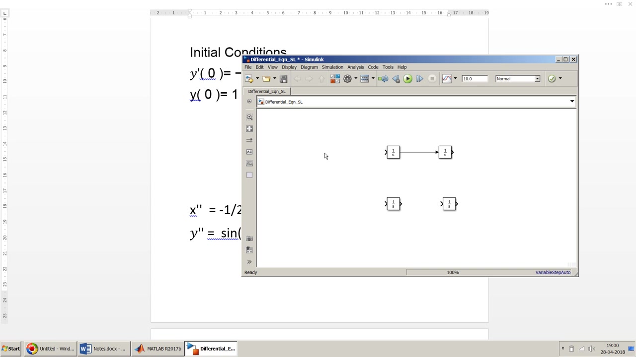 How to design Differential Equation如何用simulink求解2阶微分方程哔哩哔哩bilibili