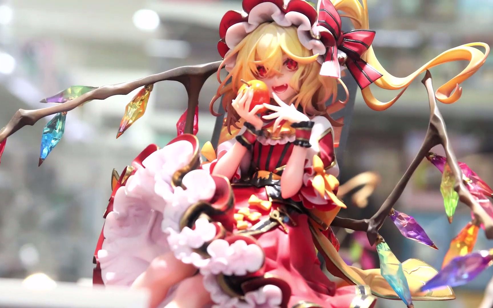 斯卡雷特 二小姐降临~1/8手办 上色原型展示-爱丽丝99琪-模型-哔哩