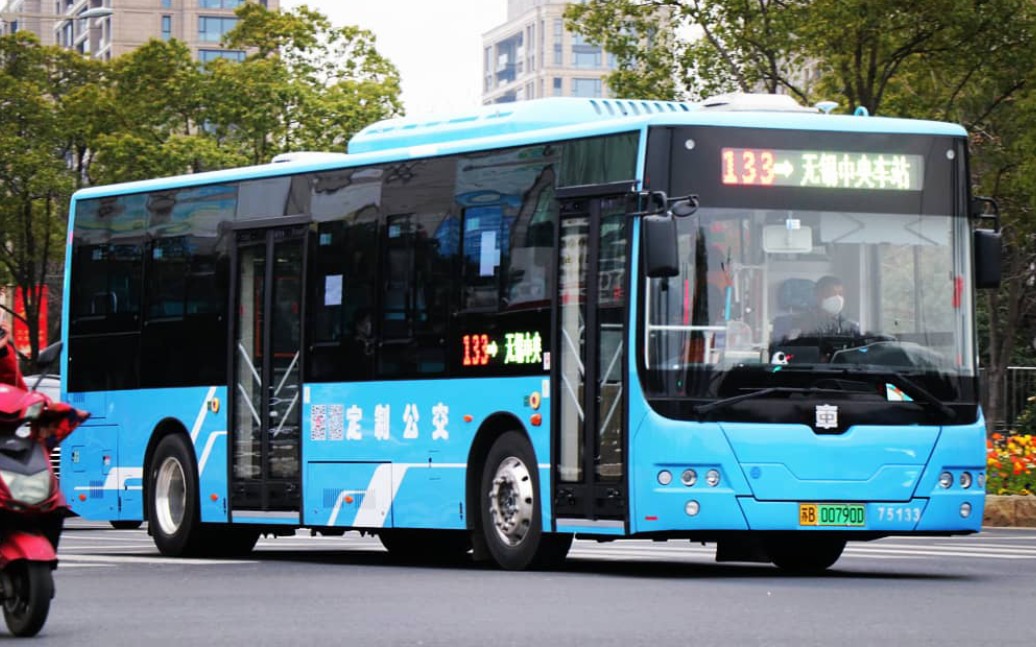 [无锡公交-新城]133路 下行 新城分公司→无锡中央车站 全程第一视角