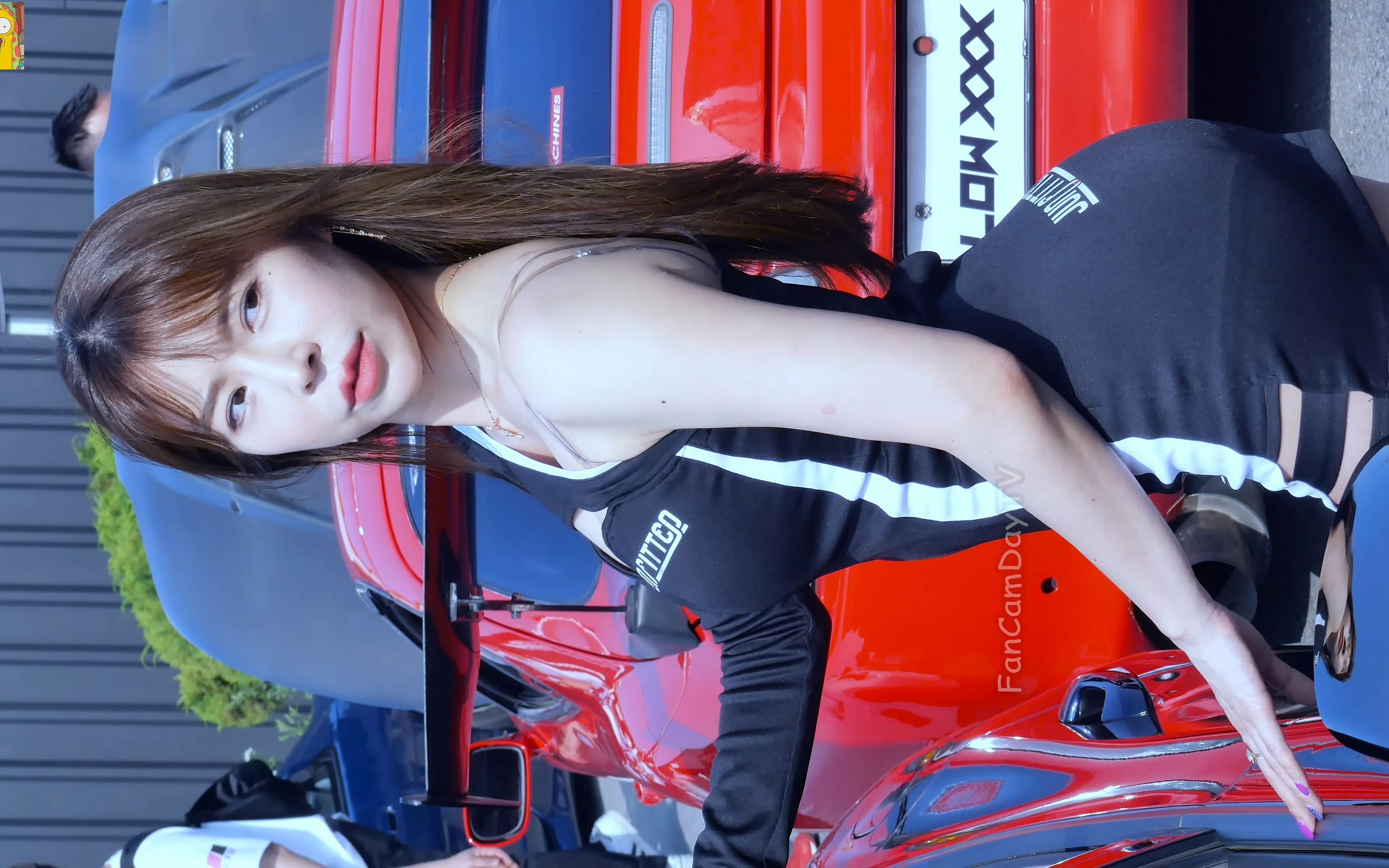 [4k] 韩国车展 美女车模性感展示