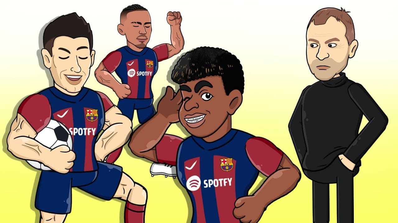 足球动画·弗里克&亚马尔,巴塞罗那统治欧洲足球的新愿景