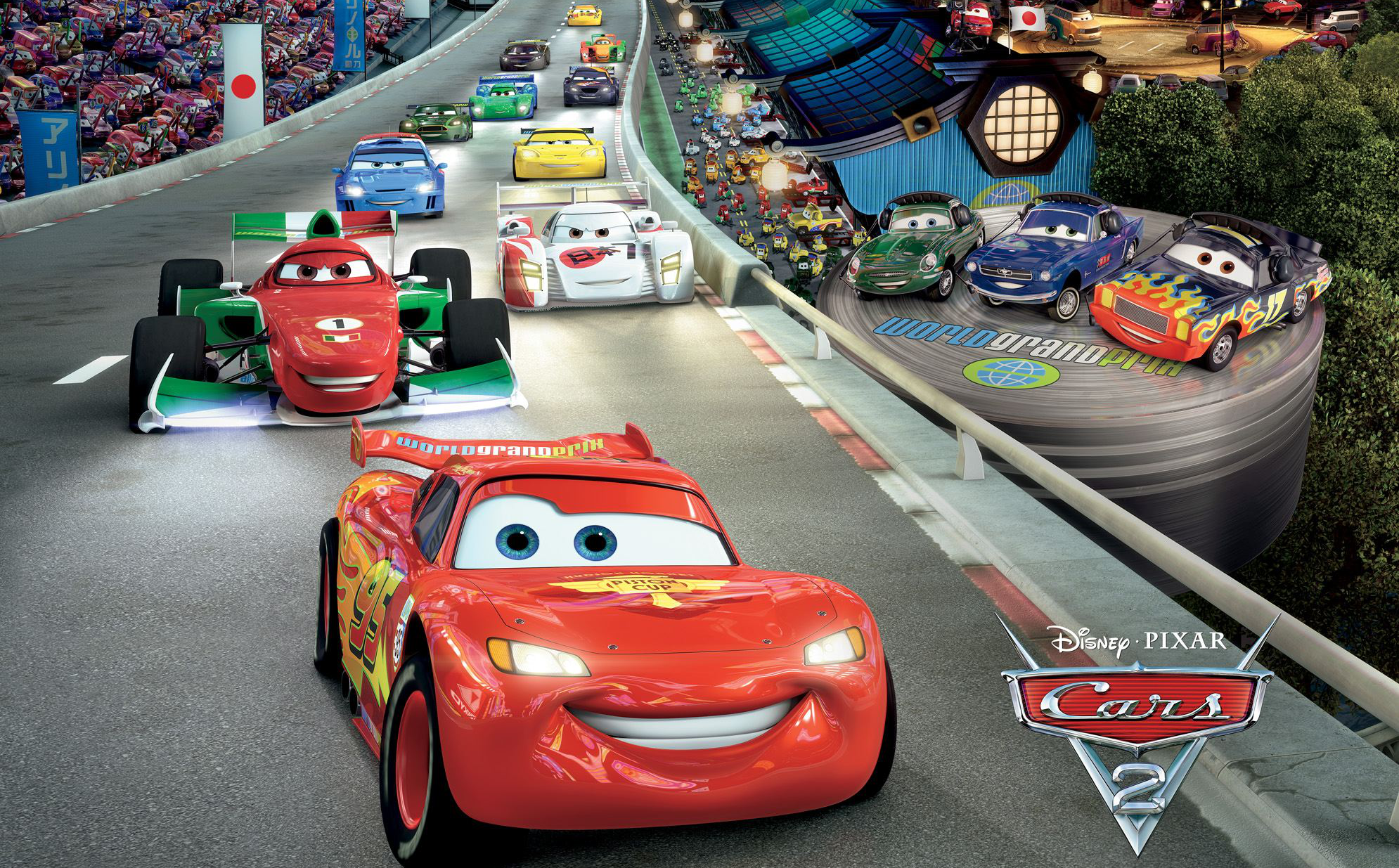 [图]《赛车总动员2 / Cars 2》1080P预告片