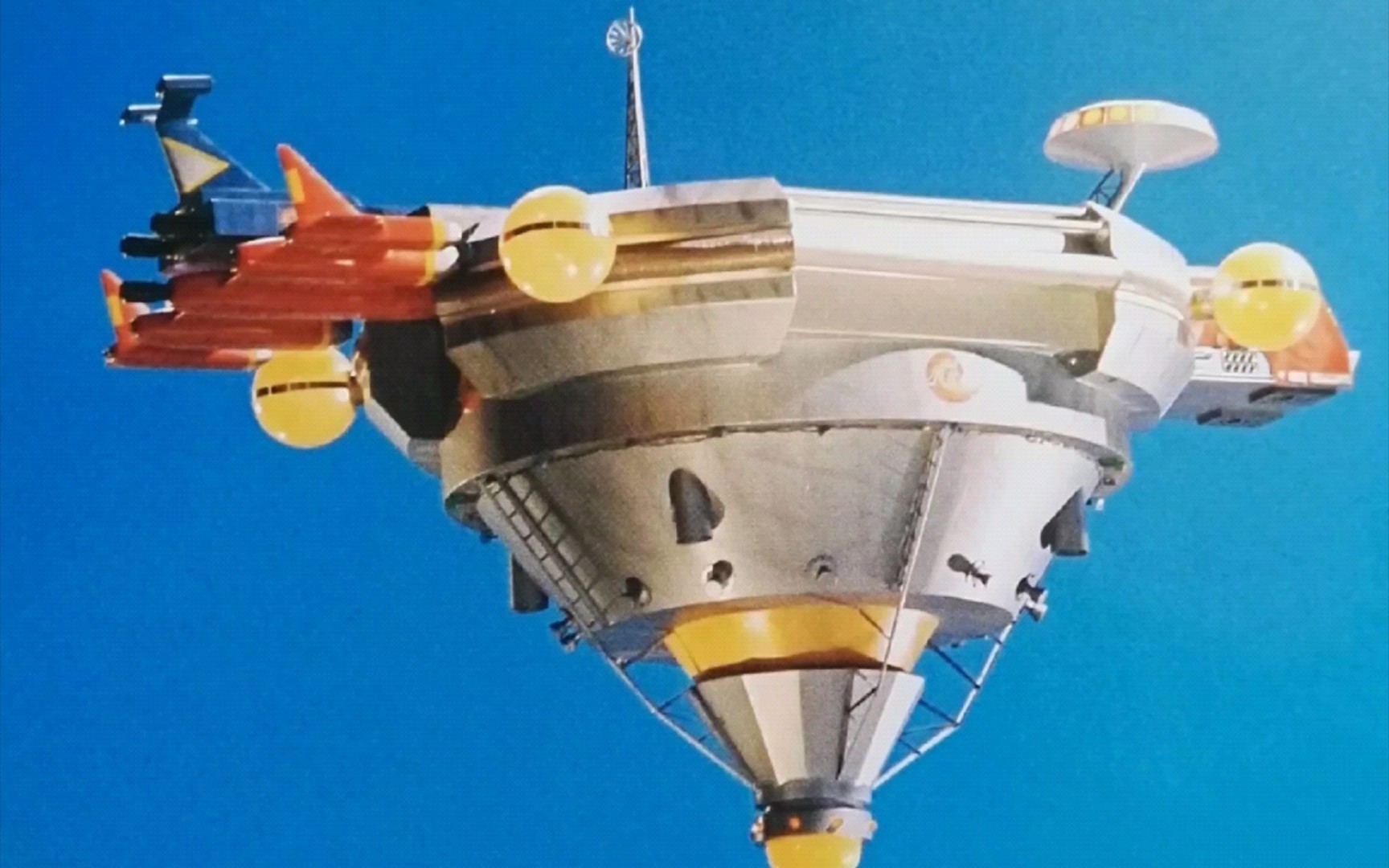 mac基地,雷欧宇宙空间站,这款玩具是1974年之后在日本生产的一款还原