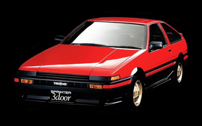 toyota sprinter trueno sr 3door(ae85) 首都高试驾