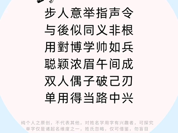 好好学习,后字取名解析,掌握它起名更快乐取名改名,后生可畏之后字取名用字解析,后继有人.不懂就问,有问必答,义务测名原创姓名学干货知识,...