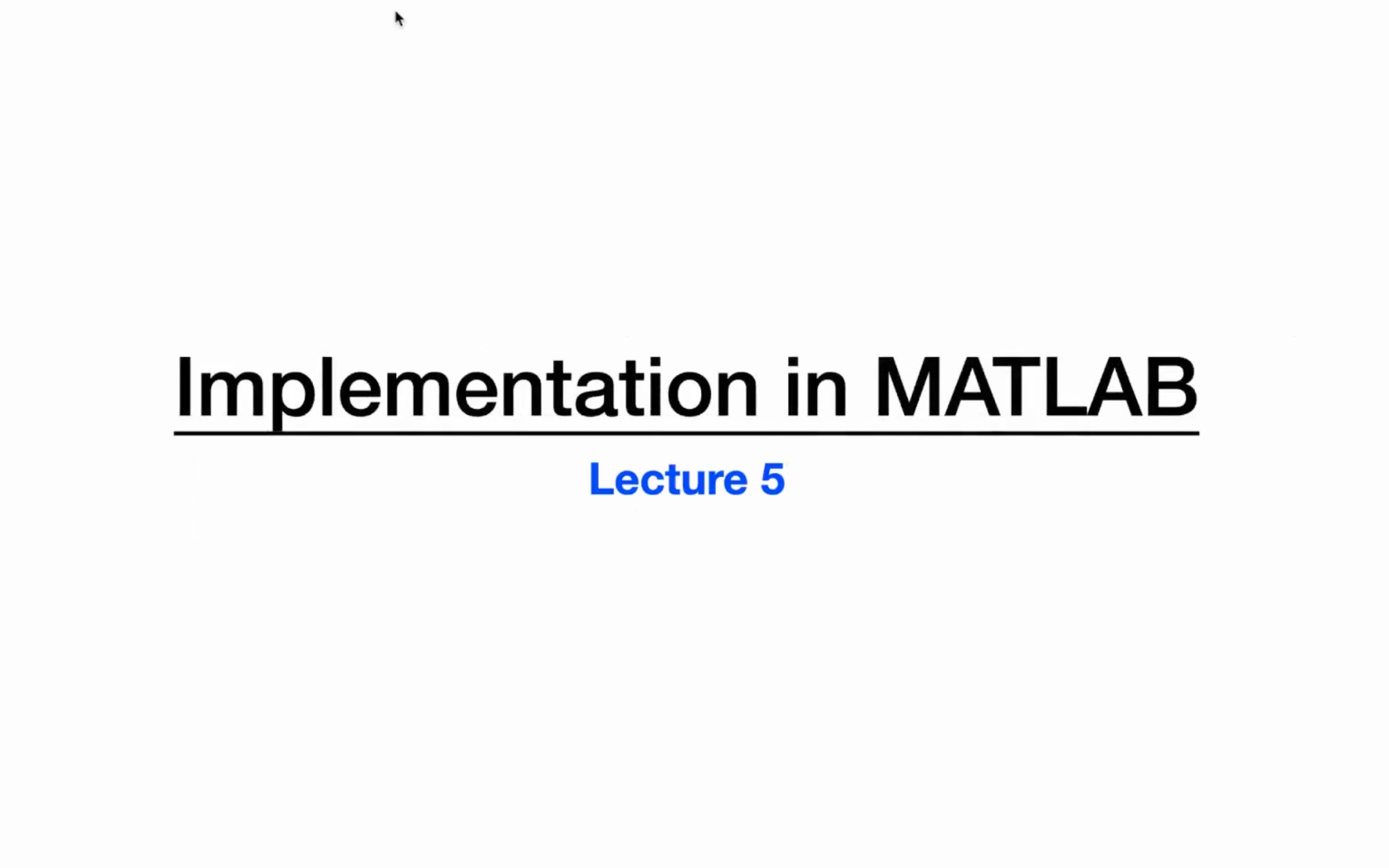 [图]模型预测控制（2022春）lecture 5-1 Implementing MPC in MATLAB