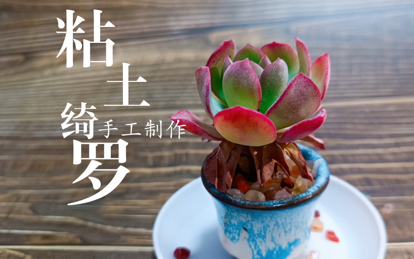 粘土多肉绮罗
