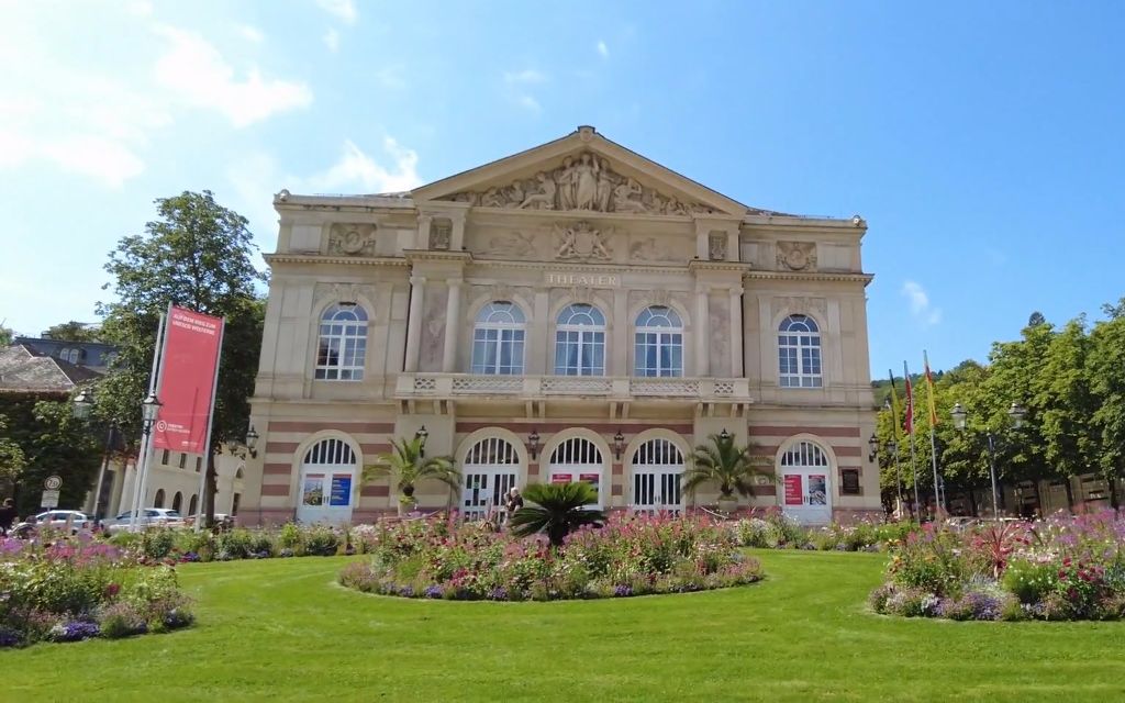 【超清德国】漫步夏季的 巴登-巴登小镇 (1080p高清版) 2022.