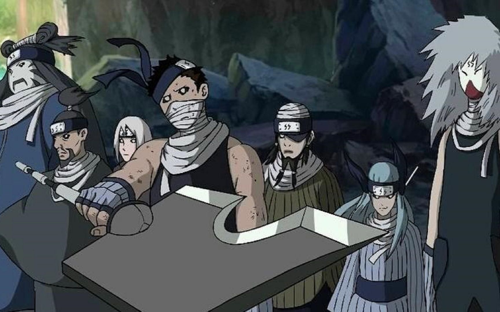 火影最强团战!忍刀七人众首次打团,卡卡西险些战死沙场!