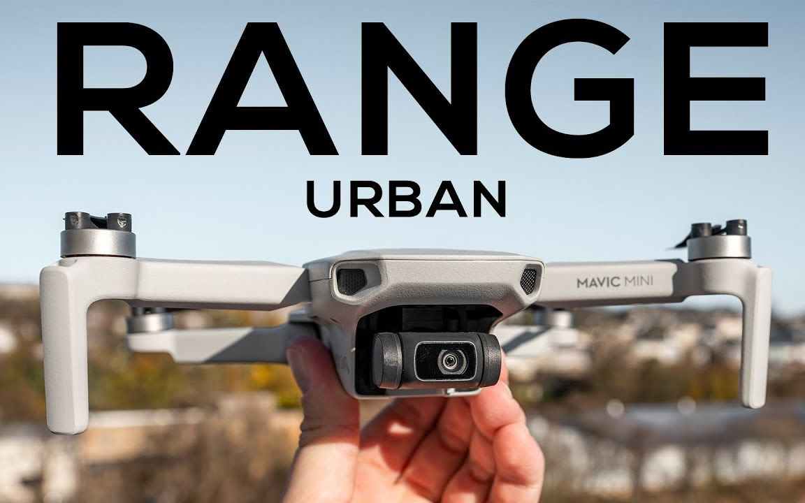dji大疆 mavic mini 城市飞范围和干扰测试 (对比.