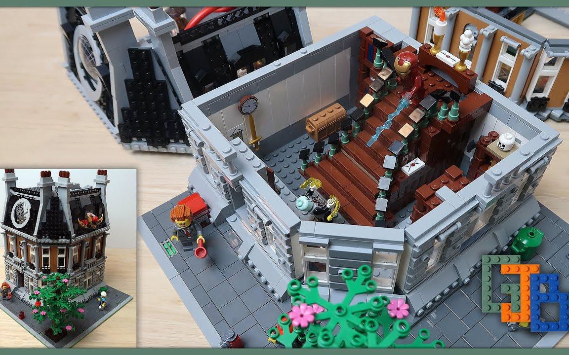 乐高76108漫威超级英雄系列复仇者联盟3无限战争奇异博士至圣所大对决