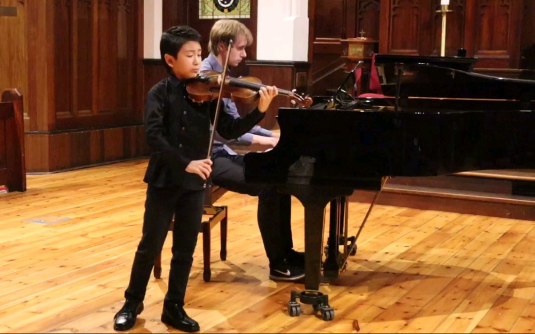 [图]李映衡 & 小提琴·维塔利-g小调恰空 | Chaconne by Vitali & Christian Li - Violin (11 yrs old)