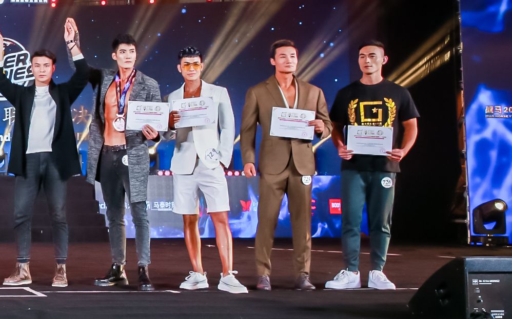 黑人毅黄金赛b组男模决赛老鸭王力压全场