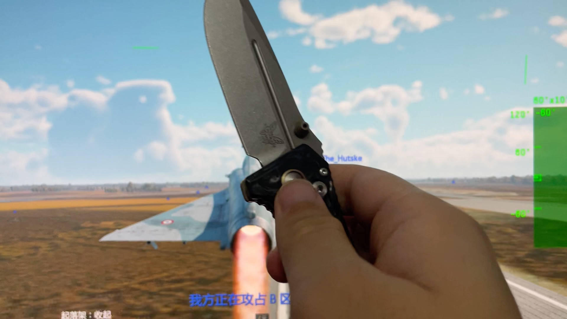 听打cs的哥们说打游戏切刀提升游戏手感,我也试试