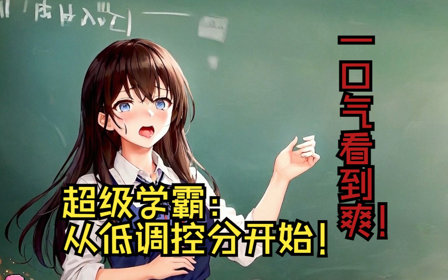 [图]【超级学霸：从低调控分开始！】一次性看到爽！一场数学突击考，身为学霸的班长只得了50分，校花得了30分，课代表和学习委员更低。 但作为上课瞌睡王，食堂干饭王的江