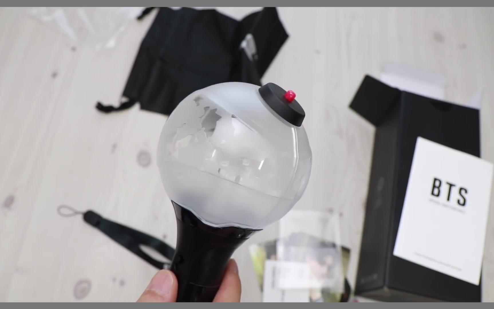 阿米棒三代应援棒开箱视频 bts army bomb ver. 3