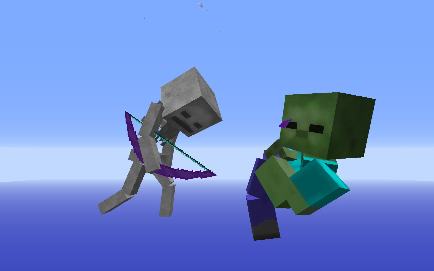 v4 僵尸泰坦 vs 骷髅泰坦 刮痧模式