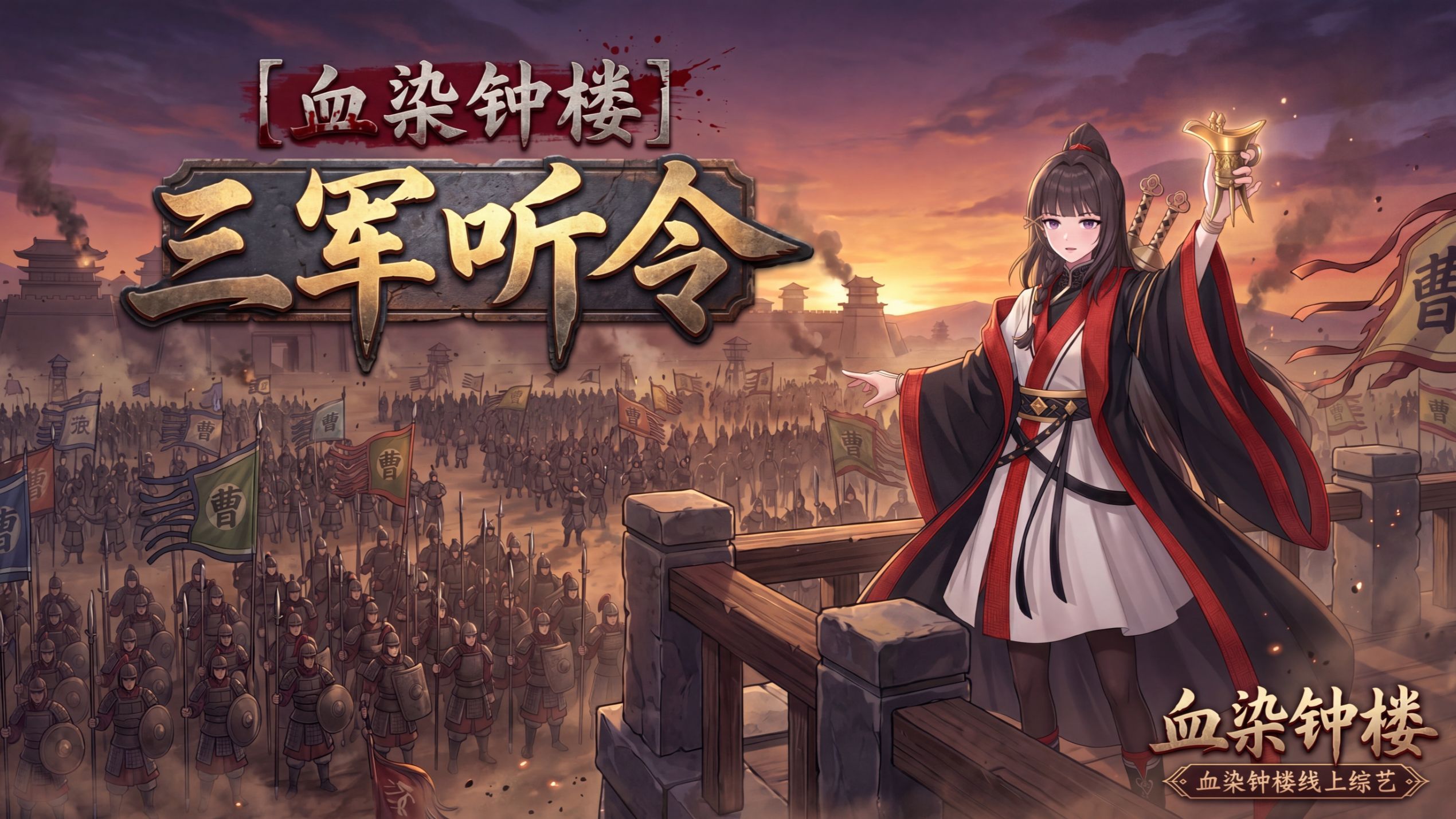 新三国血染 三军听令【血染钟楼线上综艺SS36.5】-吃蛋挞的折棒-吃蛋挞的折棒-哔哩哔哩视频