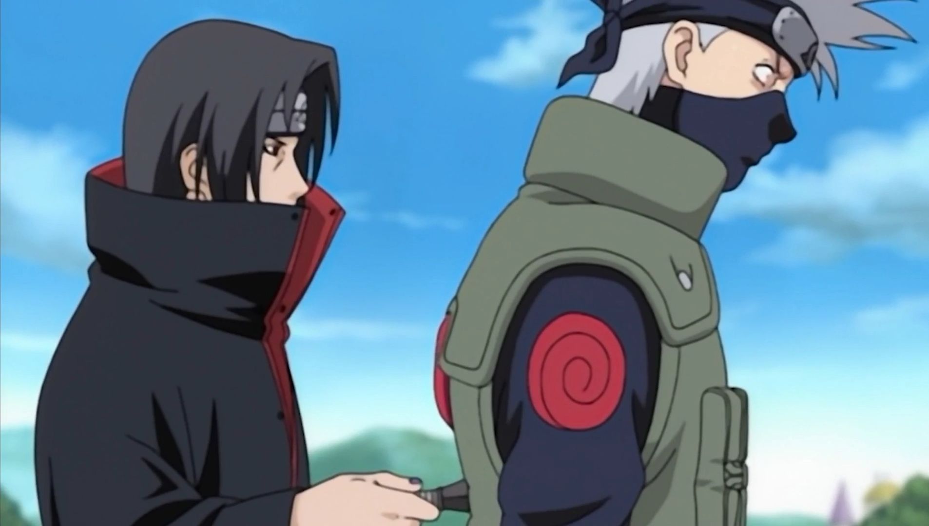 "减掉多余画面对话"回顾晓(鼬&鬼鲛)初次登场的压迫感!