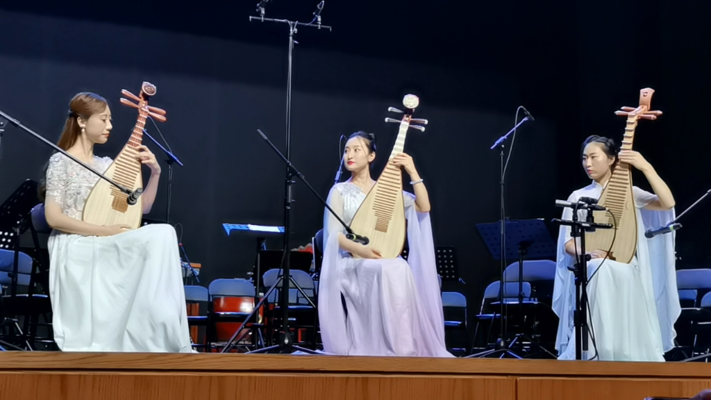 【弹指之间】(世界首演)作曲:高平 演奏:高音琵琶:高嘉临琵琶:李玥涵