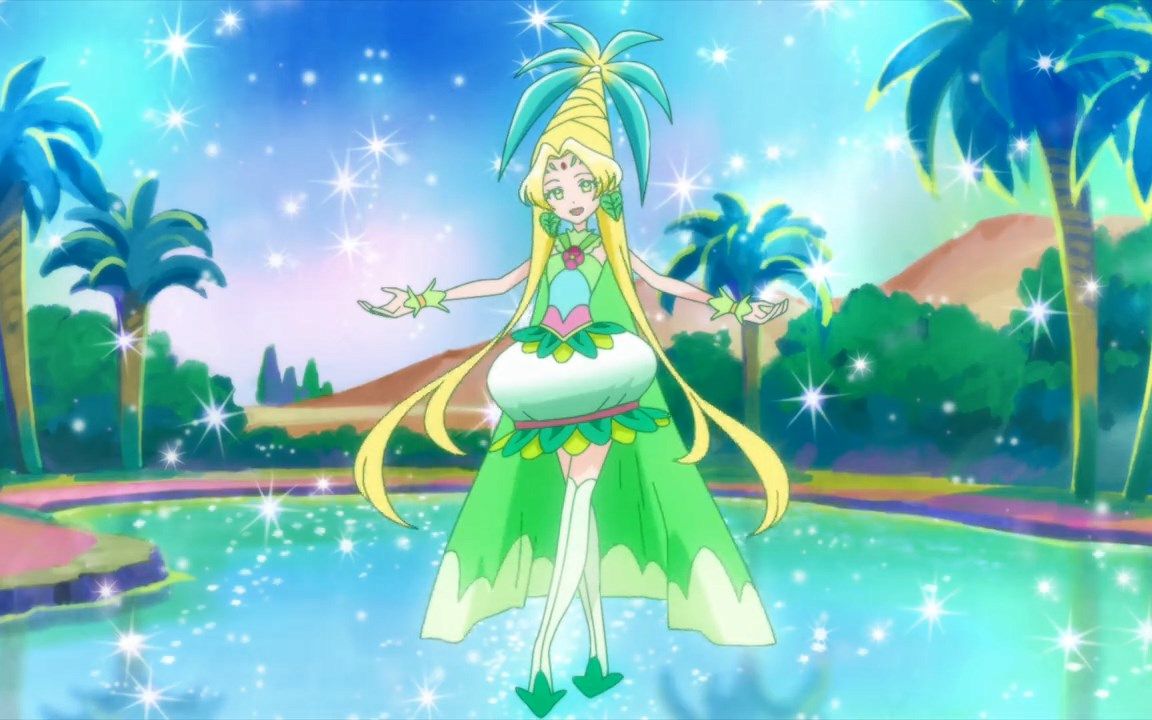 cure oasis变身 tropical-rouge!光之美少女第四十五集预告