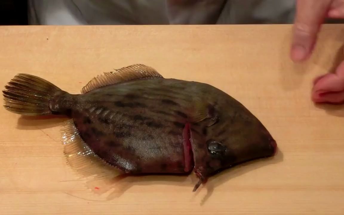 《カワハギの煮物》99999999大和の 和の料理(煮鱼)_哔哩哔哩