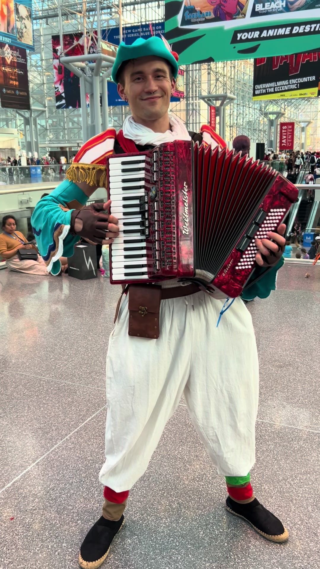 Kass + accordion cosplay at AnimeNYC 2024!哔哩哔哩bilibili