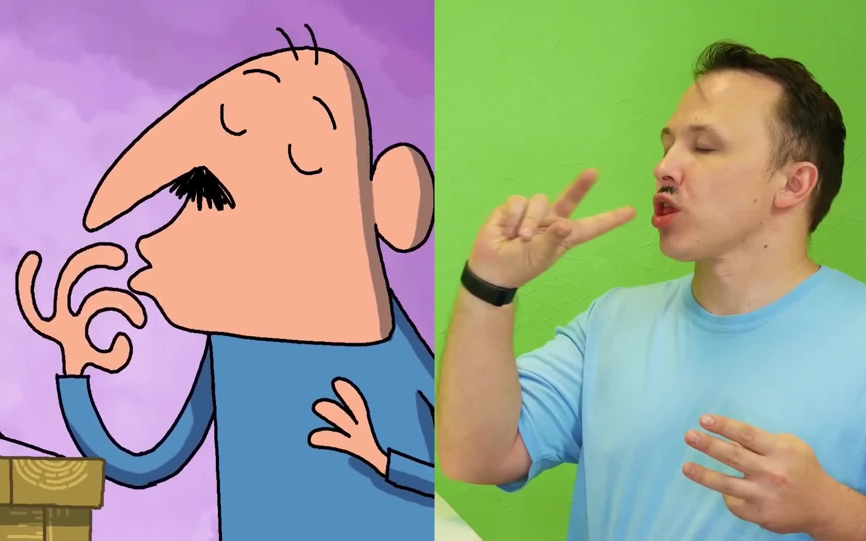 卡通模仿,搞笑动画