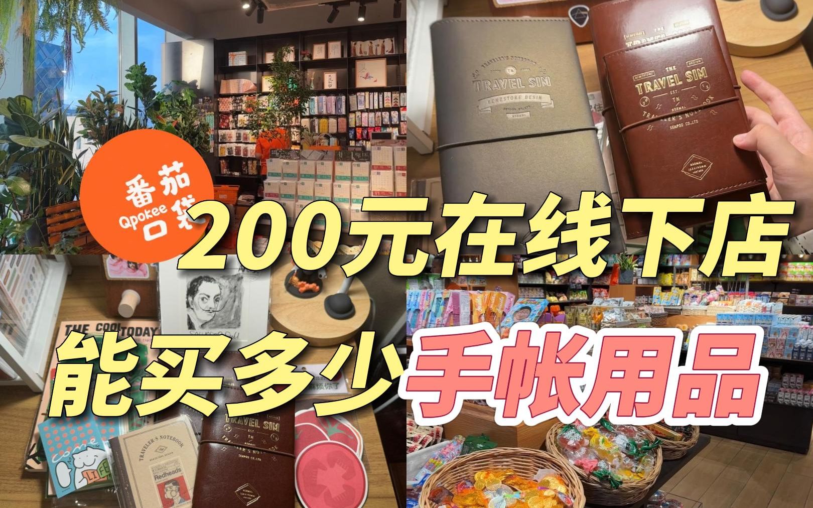 品品VLOG | 200元在番茄口袋能买到什么手帐用品?一期购物分享哔哩哔哩bilibili