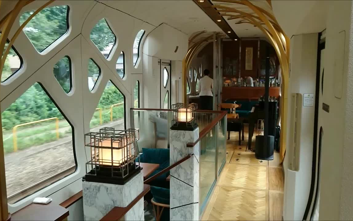 【日本铁道】train suite 四季岛 shiki-shima 车内探访