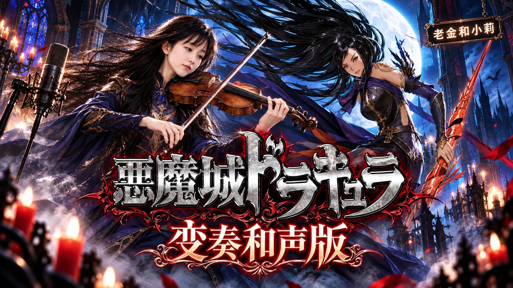 激活沉睡记忆！❤️《恶魔城：被夺走的刻印》变奏的和声版！致敬《恶魔城》永恒的经典！
