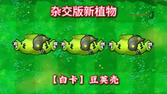 Télécharger la video: 杂交版新植物：【白卡】豆荚壳