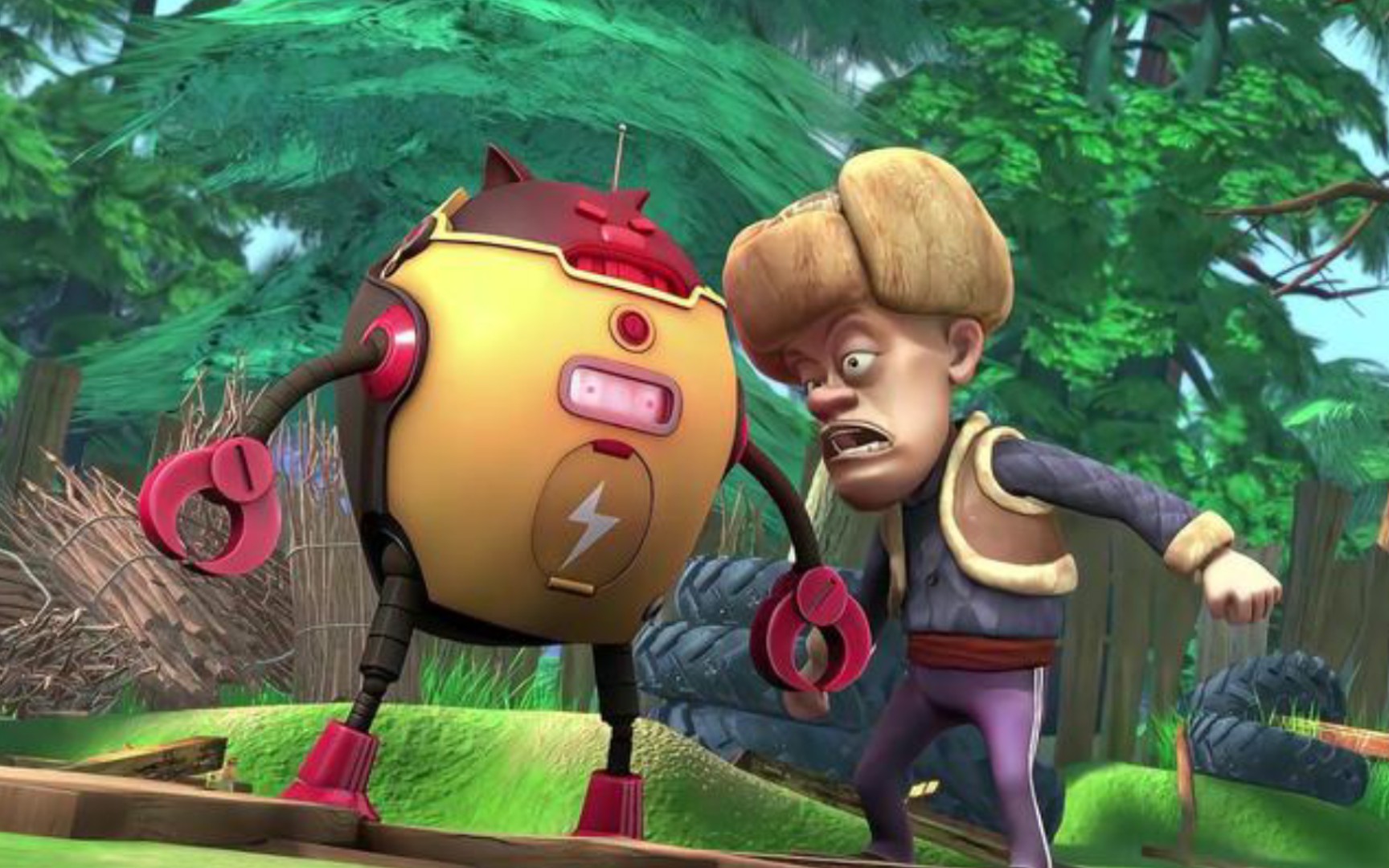 光头强用过的武器(14)机器小怪物篇