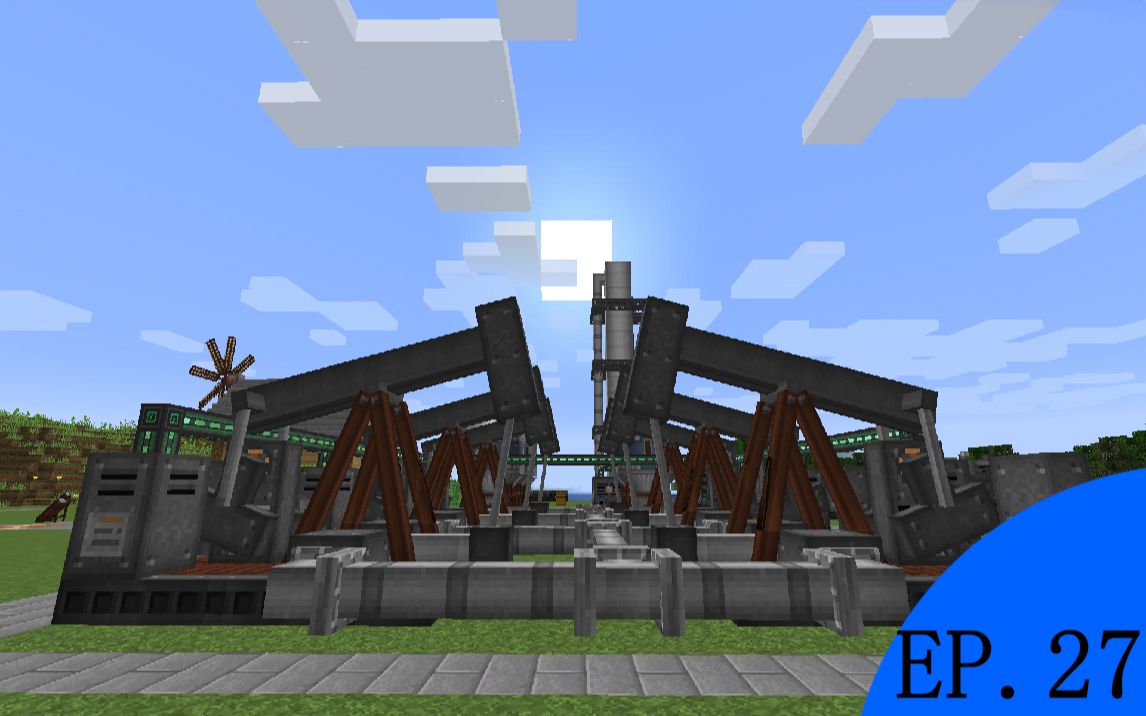 我的世界新工业mod生存ep.27之磕头机阵列
